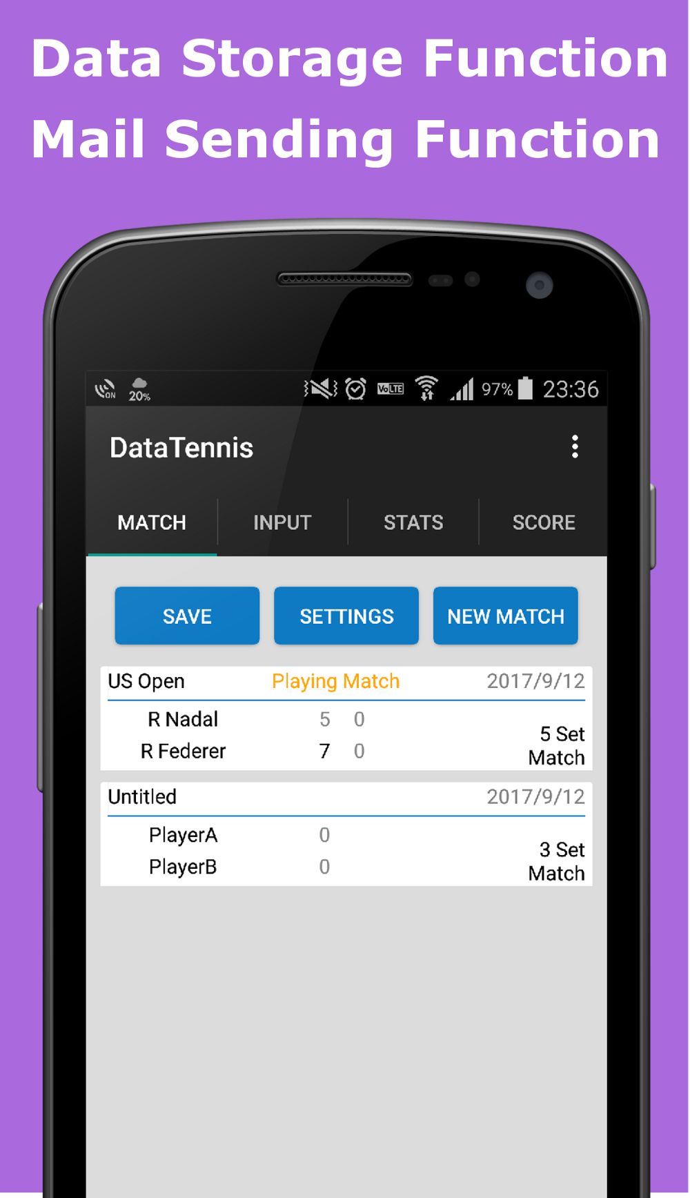 google live tennis scores